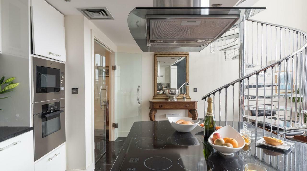 London Canary Wharf Riverside Penthouse Apartment Exterior photo